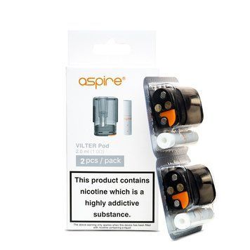 Картридж ASPIRE Vilter Pod + Paper Filter Drip Tip 6958947140645 фото