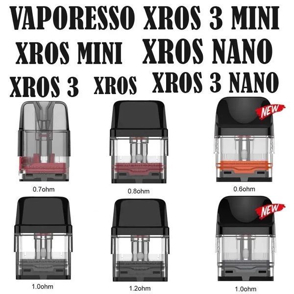 Картридж VAPORESSO XROS Series Mesh 0.4 Ом 3 мл 8880000000652 фото