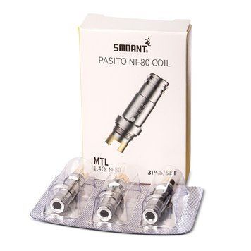 Змінний випарник SMOANT Pasito NI-80 Coil MTL 1.4 Ом 10383 фото