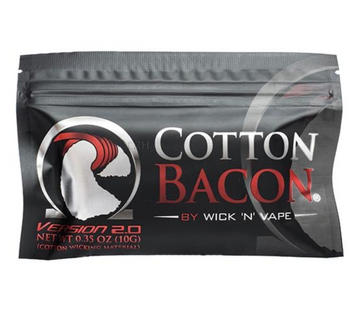 Вата хлопок для вейпа Wick 'N' Vape Cotton Bacon V2 (10шт) 8880000000618 фото